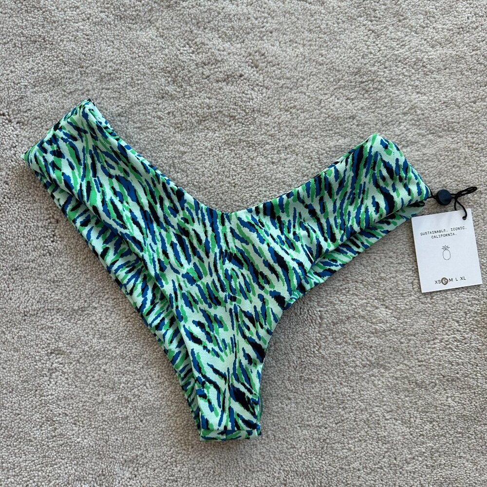 Skatie Tropical Print Mandi Bikini Bottom